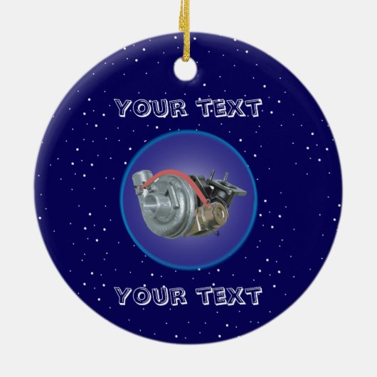 Turbolader Keramikornament (Hinten)