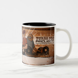 Turboprokonzert-Plakat-Tasse Zweifarbige Tasse