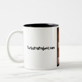 Turboprokonzert-Plakat-Tasse Zweifarbige Tasse (Links)