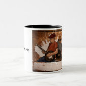 Turboprokonzert-Plakat-Tasse Zweifarbige Tasse (Mittel)