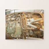 Turboprop-Motor-Foto Puzzle (Horizontal)