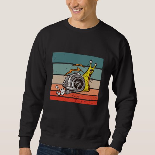 Turboschnecke Sweatshirt (Vorderseite)