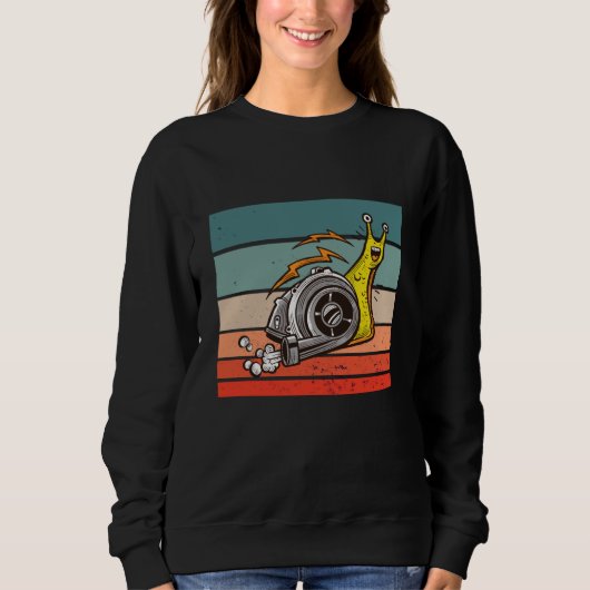 Turboschnecke Sweatshirt (Vorderseite)