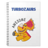 Turbozaurs Notizblock (Vorderseite)