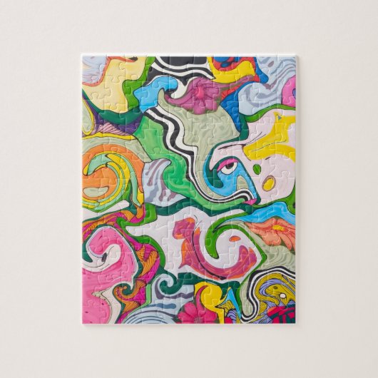 Turbulance of Colors Puzzle (Vertikal)