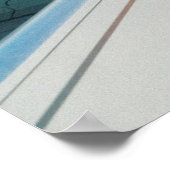 Turbulente Flügel Poster (Ecke)