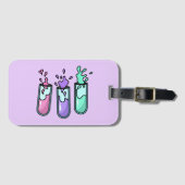 Turbulente Prüfröhren Gepäckanhänger (Vorderseite (Horizontal))