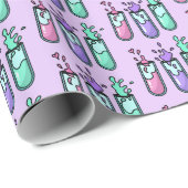 Turbulente Prüfröhren Geschenkpapier (Rolleneckpunkt)