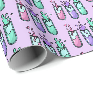 Turbulente Prüfröhren Geschenkpapier