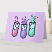 Turbulente Prüfröhren Karte (Vorderseite)