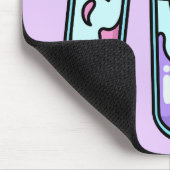 Turbulente Prüfröhren Mousepad (Ecke)