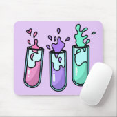 Turbulente Prüfröhren Mousepad (Mit Mouse)