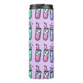 Turbulente Prüfröhren Thermosbecher (Rückseite)