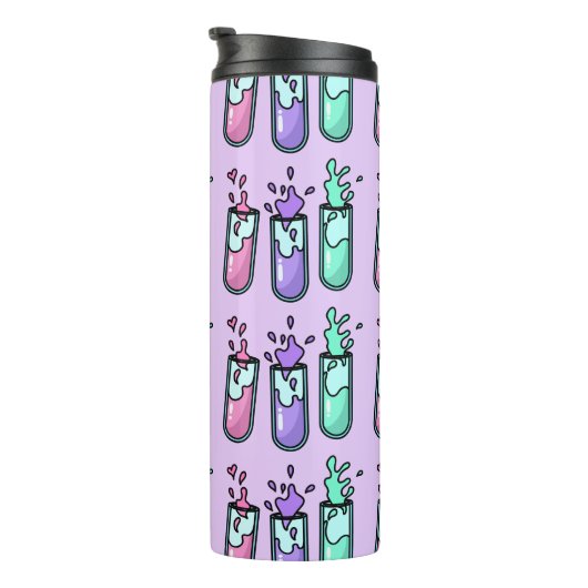 Turbulente Prüfröhren Thermosbecher (Nach rechts gedreht)