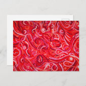 Turbulenter Fluss Postkarte (Vorne/Hinten)