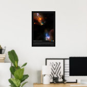 Turbulentes Stellar-Kinderzimmer Poster (Heimbüro)