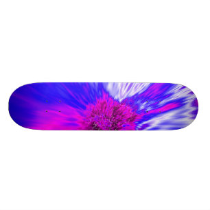 Turbulenz-abstraktes Digital-Fraktal Skateboard