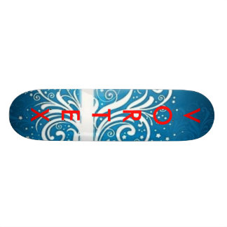 Turbulenz-blaue Reihe 2 Skateboard