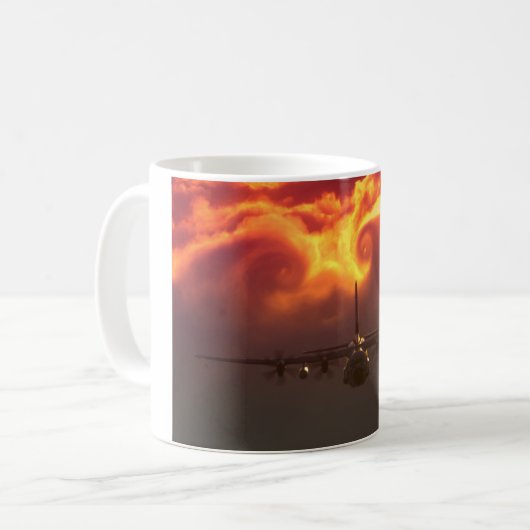 Turbulenz C-130 Kaffeetasse (Vorderseite Links)