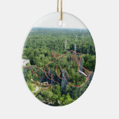 Turbulenz-Rollen-Untersetzer-Könige Island Keramik Ornament (Rechts)