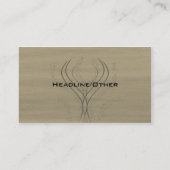 Turbulenz Visitenkarte (Rückseite)