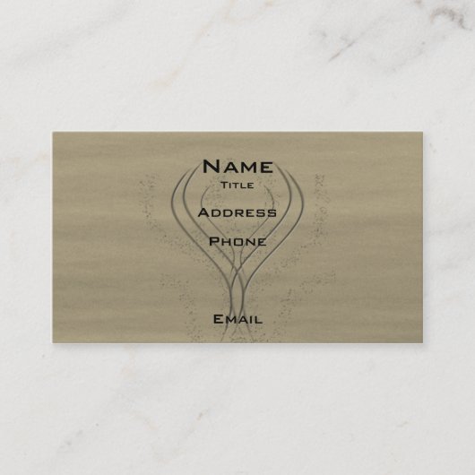 Turbulenz Visitenkarte (Vorderseite)