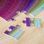 Turbulenz von Farben Puzzle (Seite)
