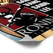 Turbulenzdeckung Poster (Ecke)