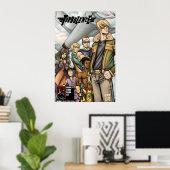 Turbulenzdeckung Poster (Heimbüro)