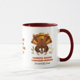 TURDUCKEN BESSSENERT Fun Freundes-Dankfest Tasse