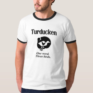 Turducken die Türkei Enten-Huhn-Louisiana-Feierta T-Shirt