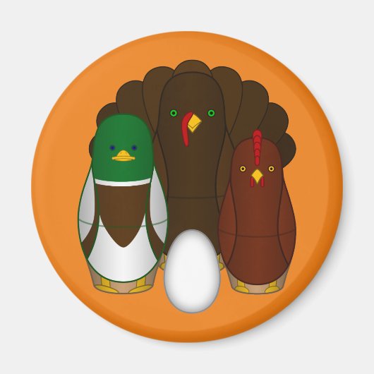 Turducken Magnet (Vorne)