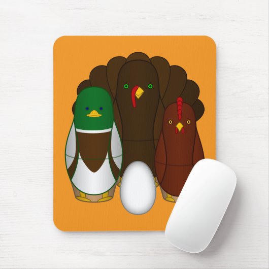 Turducken Mousepad (Mit Mouse)