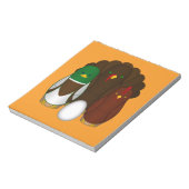 Turducken Notizblock (Rotiert)