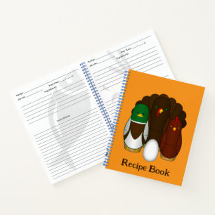 Turducken - Rezept Notizblock