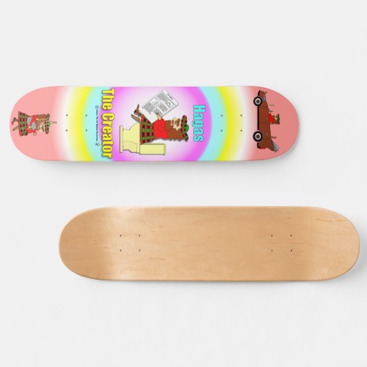 Turdy Boy - Hagas the Creator (V2) - Skateboard (Horizontal)