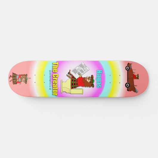 Turdy Boy - Hagas the Creator (V2) - Skateboard (Horizontal)