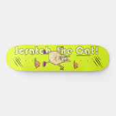 Turdy Boy - Scratch the Cat (V2) - Skateboard (Horizontal)