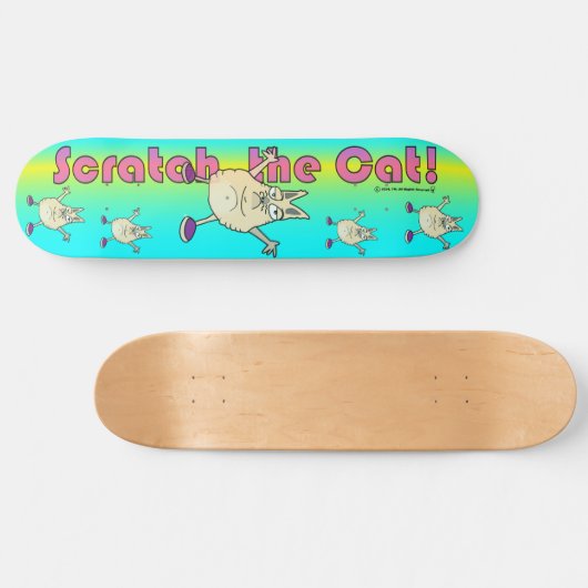 Turdy Boy - Scratch the Cat (V3) - Skateboard (Horizontal)