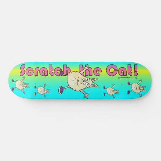 Turdy Boy - Scratch the Cat (V3) - Skateboard (Horizontal)