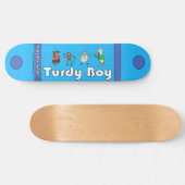 Turdy Boy - Spielen Sie das Spiel (V1) - Skateboar Skateboard (Horizontal)