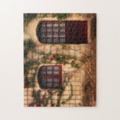 Türe der Hütte der Rose Puzzle (Vertikal)