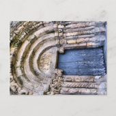 Türe einer Kirche (Bravaes) aus dem 11. Jahrhunder Postkarte (Vorderseite)