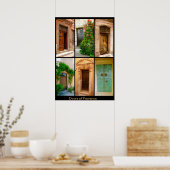Türen aus der Provence Poster (Küche)