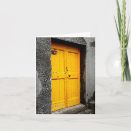 Türen der Cinque Terre Anmerkungs-Karte Karte