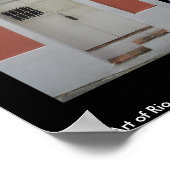 Türen des alten San Juan Poster (Ecke)