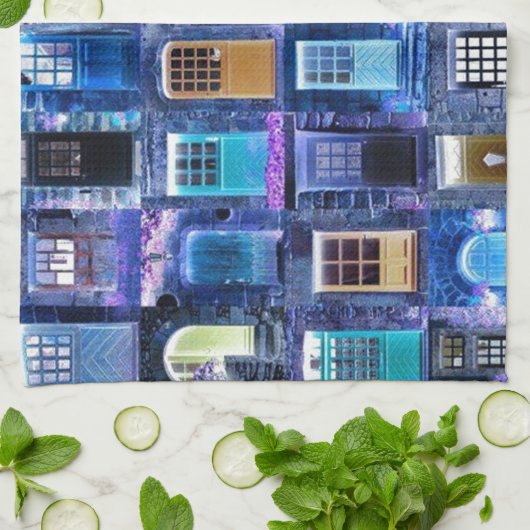 Türen Geschirrtuch (Gefaltet)