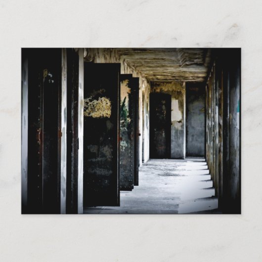 Türen in der Vergangenheit Postkarte (Vorderseite)