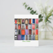 Türen Irlands Postkarte (Stehend Vorderseite)