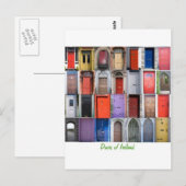 Türen Irlands Postkarte (Vorne/Hinten)